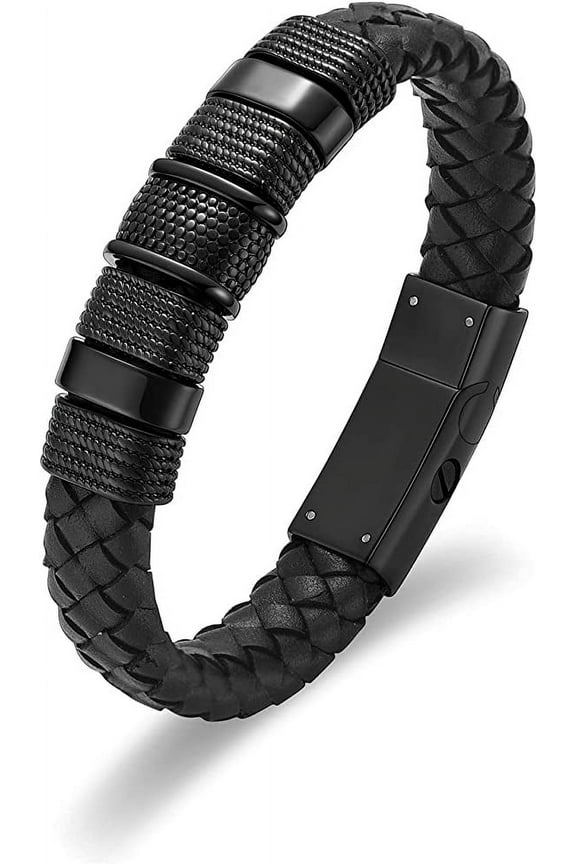 Cremation Urn Bracelet for Ashes Jewelry for Women Men Memorial Keepsake Cuff Bangle Leather Bracelet