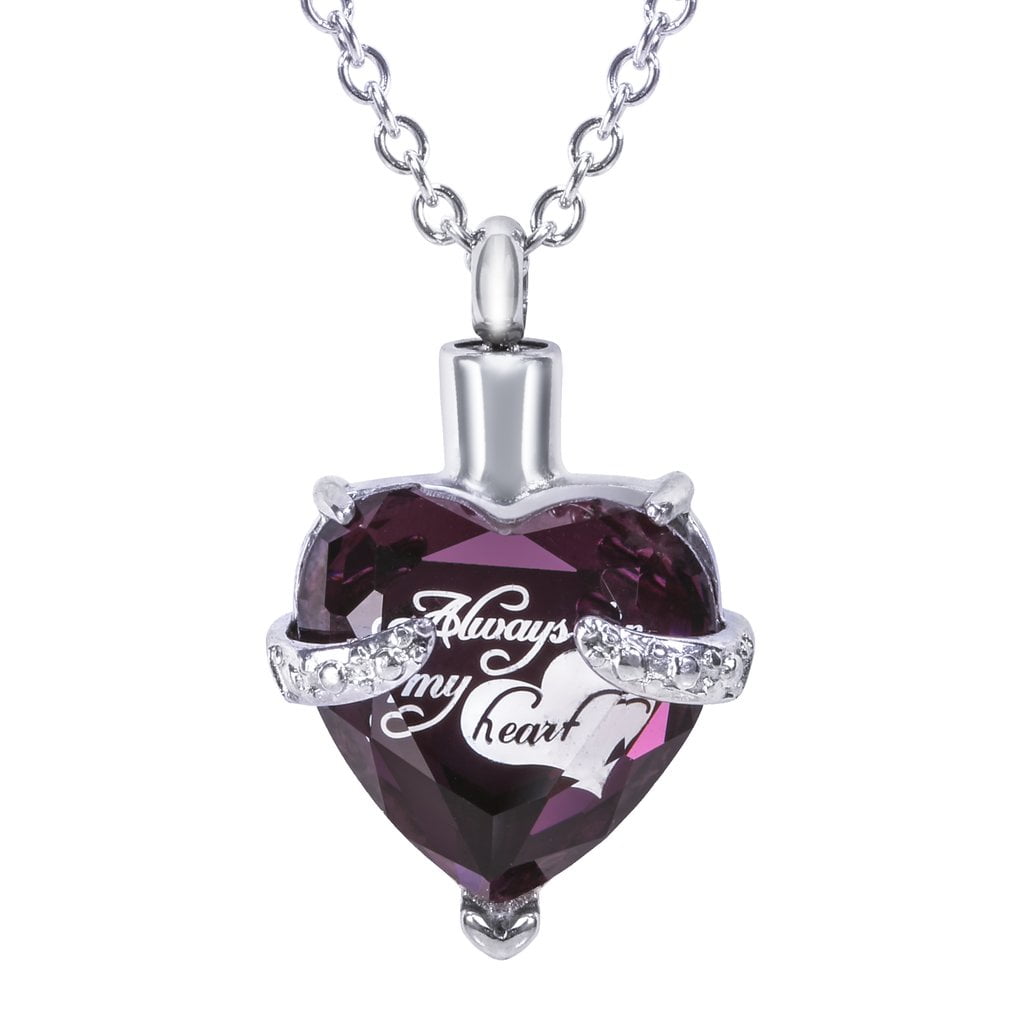 Cremation Urn Necklace for Ashes With Beautiful Gift Box Urn Pendant Memorial Keepsake Cremation Jewelry Purple 2c500ac8 fe3a 471d 9501 9e3bf425cc9b 1.54fbae6075f81cf49ba81021a5921b48