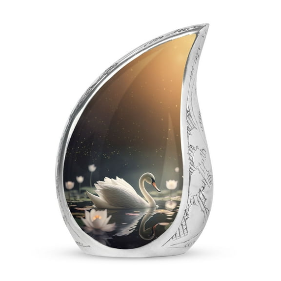 Cremation Urns Rose Flower Urns for Ashes, Decorative Urns, Small Urn Keepsake, Funeral Urn for Human Ashes Adult, Funeral Caskets for Adult Male, Burial Urns for Adult Human Ashes 3 Inch Pack of 1