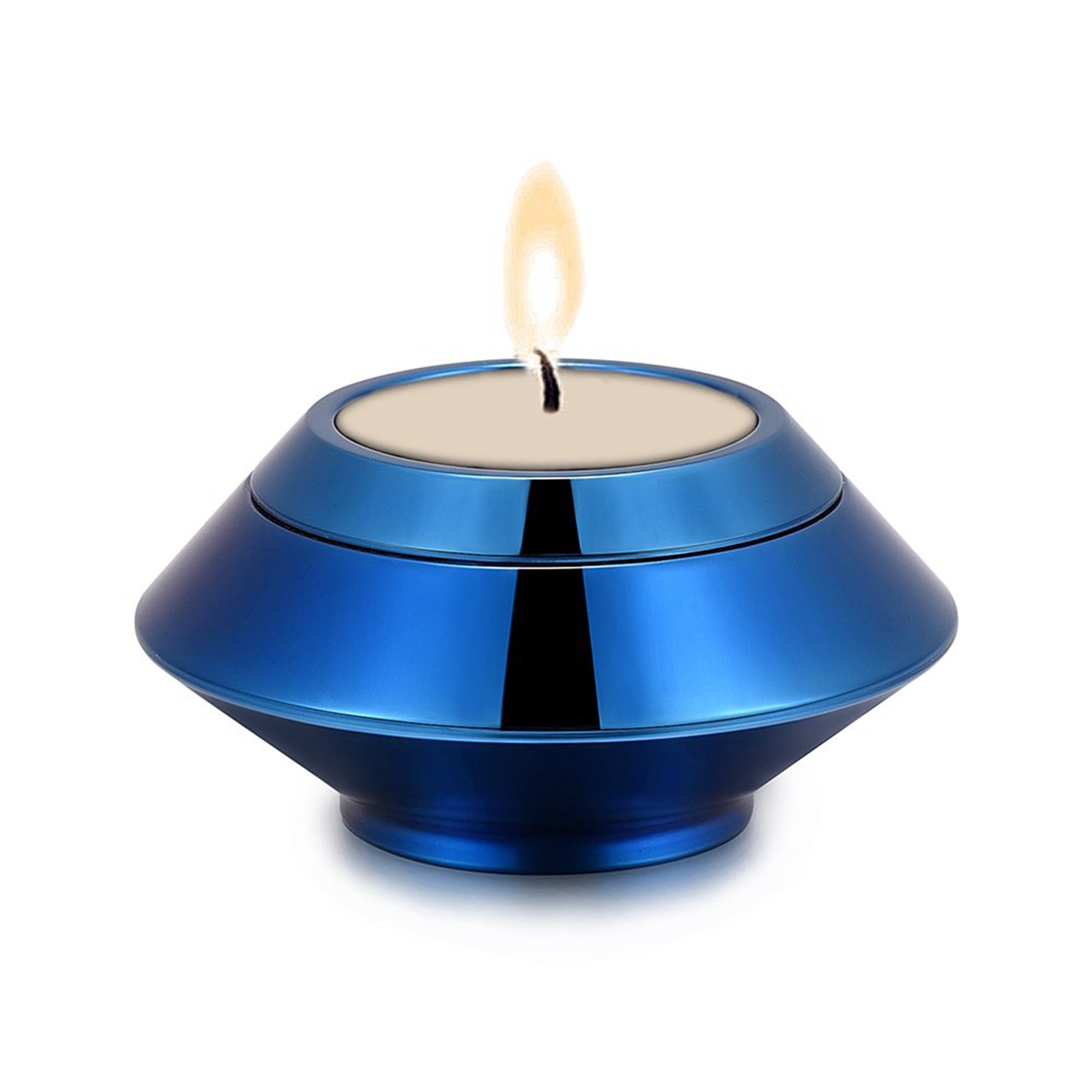 Cremation Urns for Ashes Stainless Steel Candle Ash Holder Keepsake Urn for Ashes Mini Funeral Urns for Human Ashes/Pet Ashes