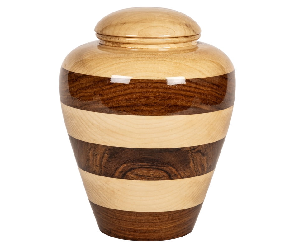 Cremation Urns for Human Ashes Adult Male Female, Wooden Urns Box for
