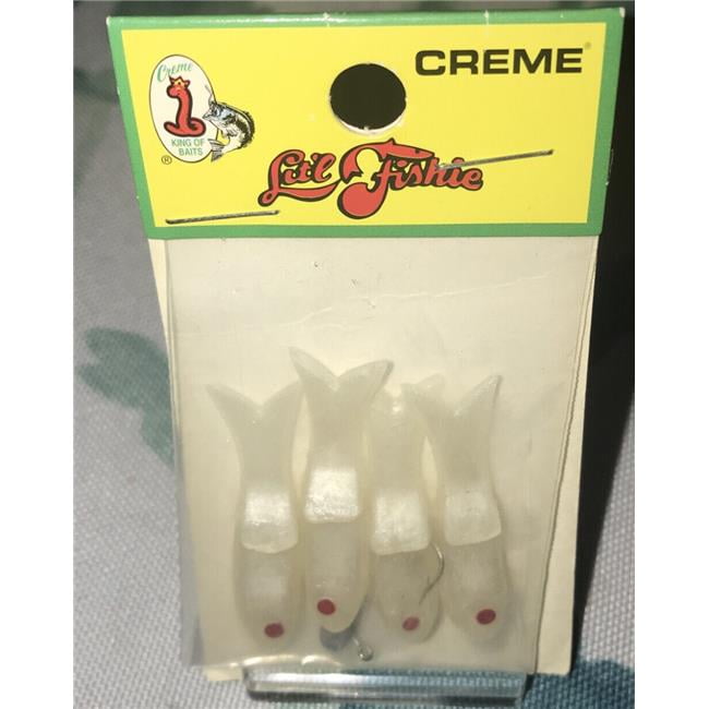 Creme 1.5" Lit'l Fishie Lure, Pearl