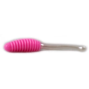 Creme 1.5" Ringed Stinger Shad Fishing Lure. Pink & Pearl