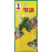 Creme 1.5" Tru-Lur Lifelike Frog Lure, Green