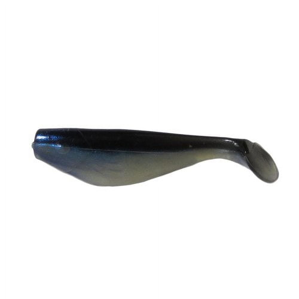 Creme 2" Spoiler Shad Swim Bait Lure, Black