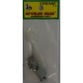 thumbnail image 1 of Creme 3" Spoiler Shad Swimming Bait, Pearl White, 1 of 1