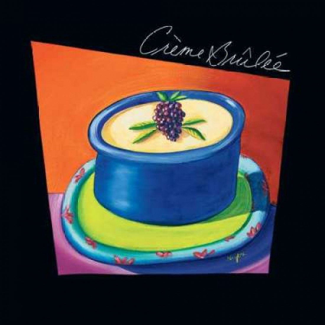 Creme Brulee Canvas Art - Mary Naylor (24 x 24)