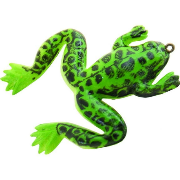 Creme Fishing Lure 5125-22 Medium Green Frog 2 Per Pack