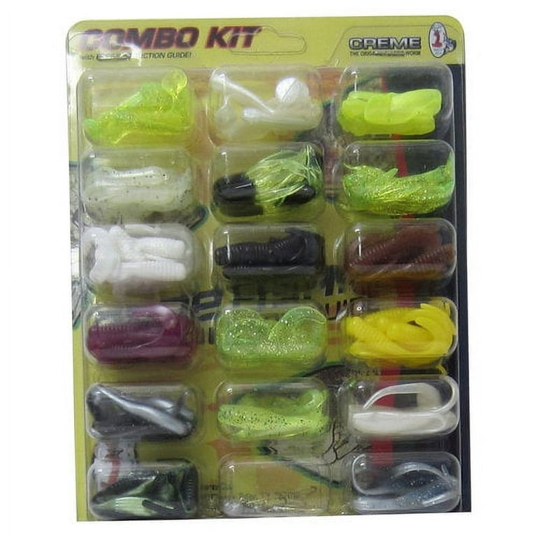 Creme Lure 130-Piece Assorted Combo Kit