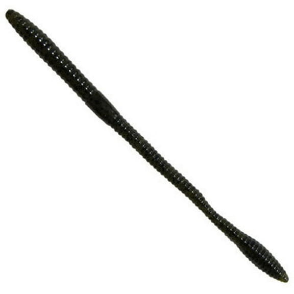 Creme Lure 6.5" Same Thing Shmmy Worm, Green, Pack of 10