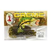 Creme Lure Baby Brush Pig Fishing Lure for Bass, Watermelon Red