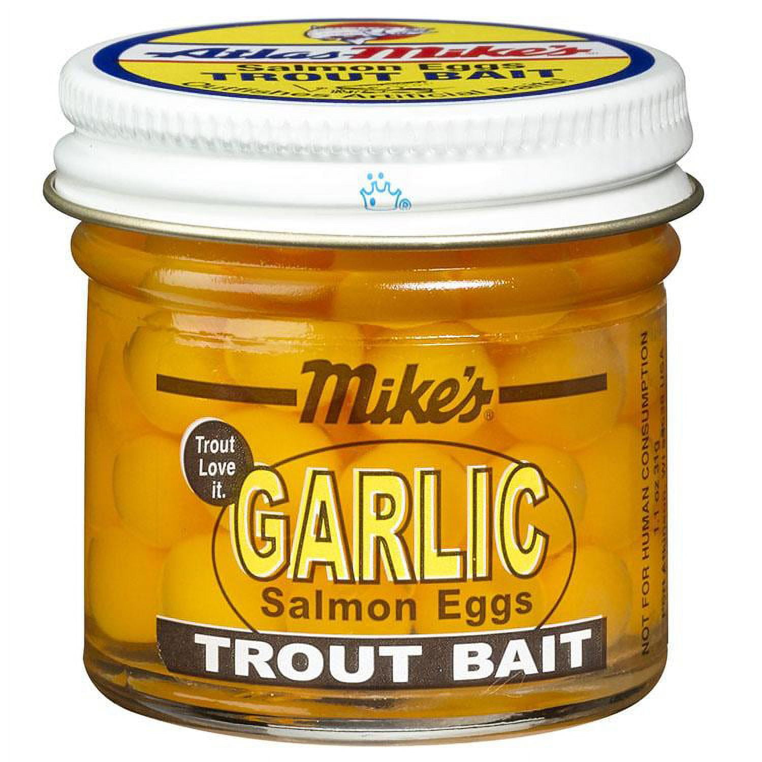 Creme Lure Mike's Garlic Egg - Yellow