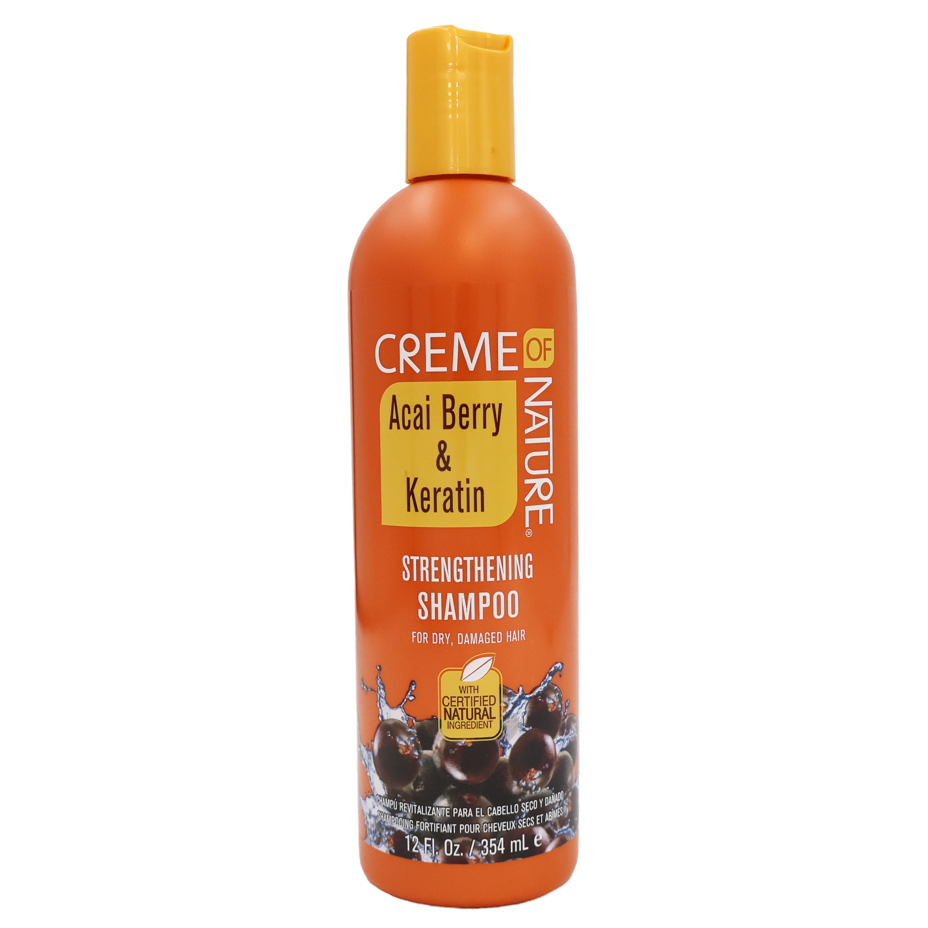 CREME OF NATURE Acai Berry & Keratin Shampoo (12oz) CREME OF NATURE Acai Berry & Keratin Shampoo (12oz)