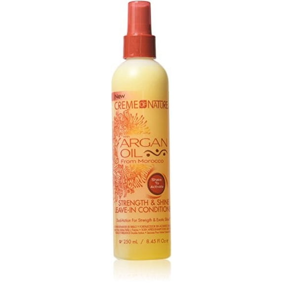 Creme Of Nature Argan Oil Conditioner Leave-In 8.45 Ounce (249ml) (3 Pack)