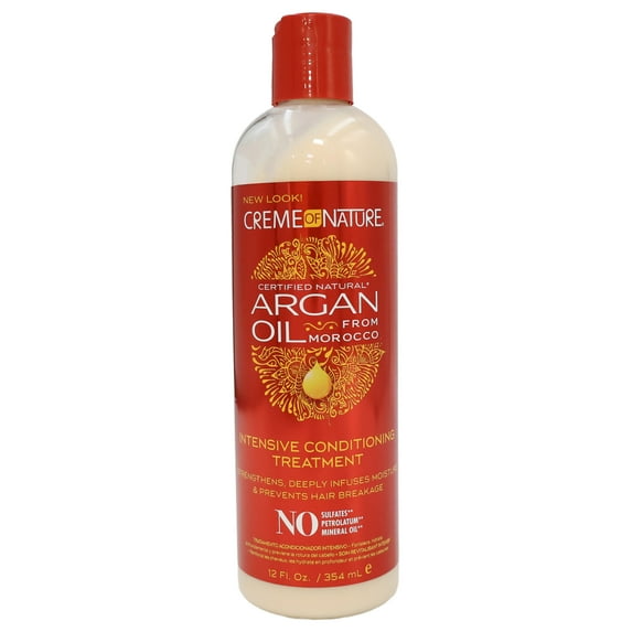 Creme Of Nature Argan Oil Intensive Conditioning Treatment, 12 Oz., Pack of 3