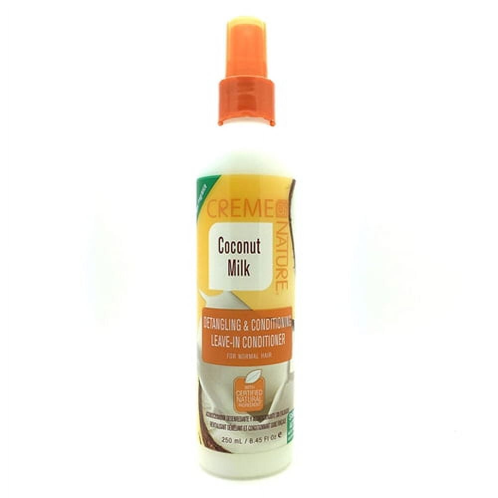 Creme Of Nature Coconut Milk Detangling Leave In Hair Conditioner, 8.45