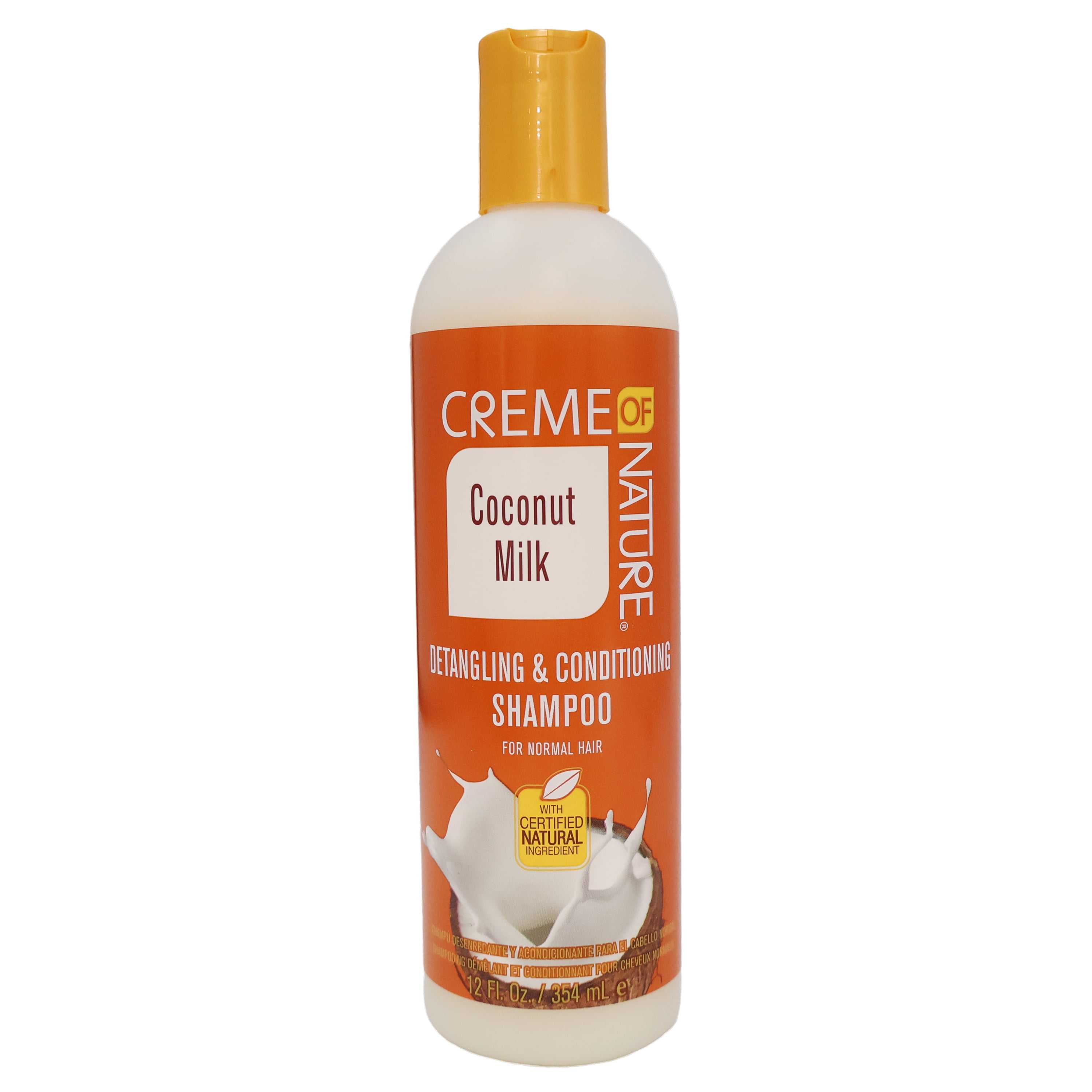 Creme Of Nature Coconut Milk Detangling and Conditioning Shampoo, 12 Oz