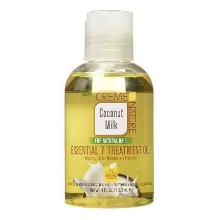 Creme Of Nature Coconut Milk Essential 7 Oil, 4 oz, 2 Pack