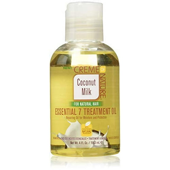 Creme Of Nature Coconut Milk Essential 7 Treatment Oil 4 Ounce (118ml)