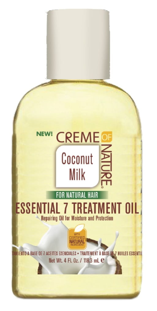 Cremeofnature Creme Of Nature Coconut Milk Essential 7 Treatment Oil 4oz (Pack of 3)