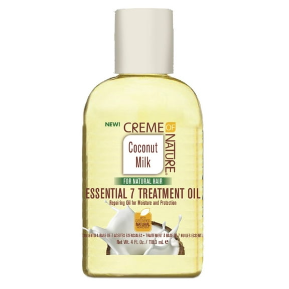 Creme Of Nature Coconut Milk Essential 7 Treatment Oil 4oz (Pack of 3)
