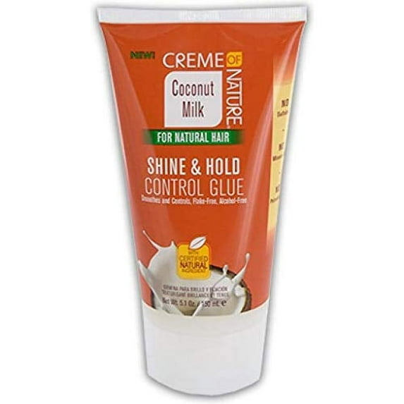 Creme Of Nature Coconut Milk Shine & Hold Control Gel, 5.1 oz, 6 Pack