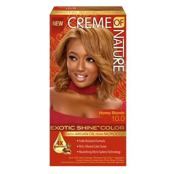 Creme Of Nature Color #10.0 Honey Blonde Exotic Shine (Pack of 3)