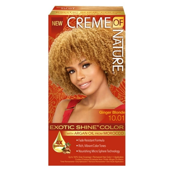 Creme Of Nature Color #10.01 Ginger Blonde Exotic Shine (Pack of 3)