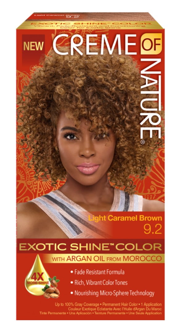 Creme Of Nature Color #9.2 Light Caramel Brown Extc Shine (Pack of