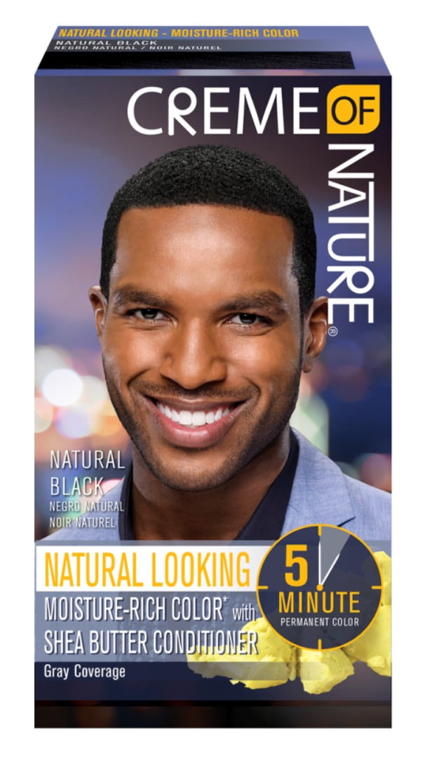 Creme Of Nature Color Mens Natural Black (Pack of 3)