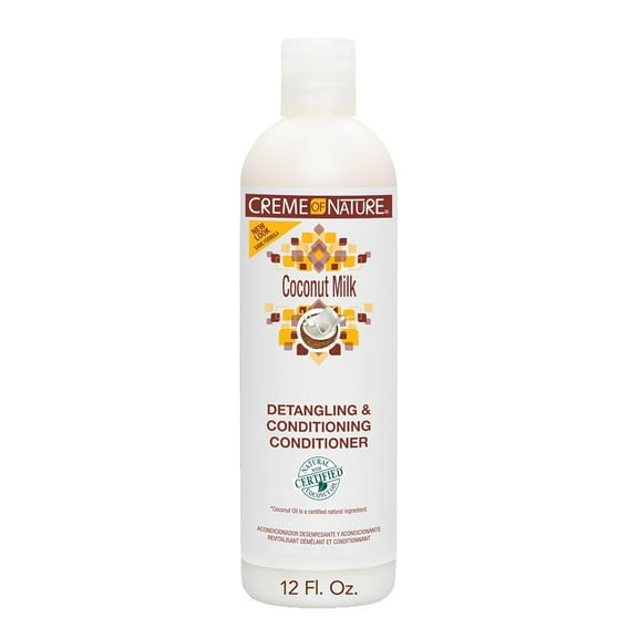 Creme Of Nature Conditioner with Coconut Milk, 12 Oz., Pack of 2