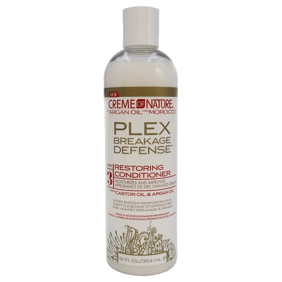 Creme Of Nature Flex Step 3 Breakage Defense Restoring Conditioner, 12 Oz.