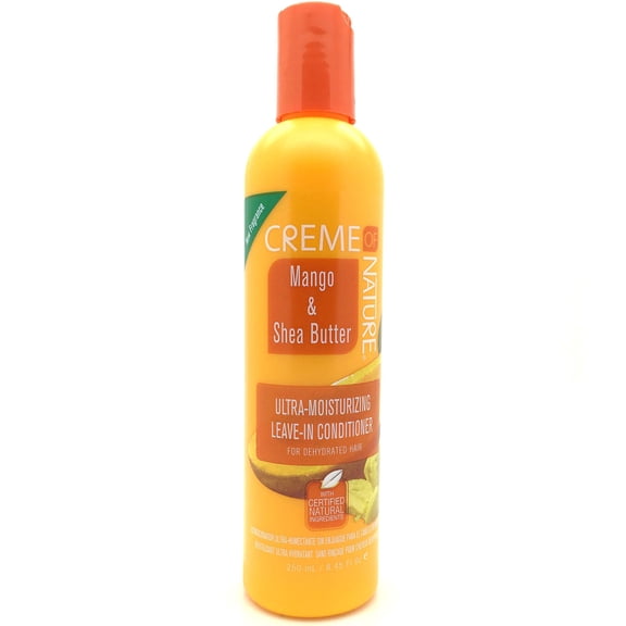 Creme Of Nature Mango Shea Butter Ultra Moist Leave In Conditioner, 8.45 Oz., Pack of 3