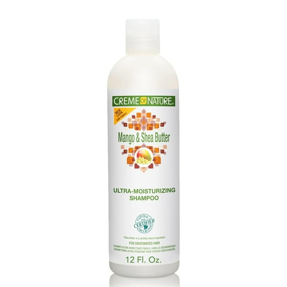 Creme Of Nature Mango Shea Butter Ultra Moist Shampoo,12 Oz.