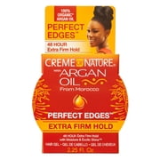 جل التحكم في ثبات الحواف Perfect Edges من Creme of Nature مع زيت الأرجان، 2.25 أونصة