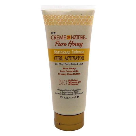 Creme Of Nature Pure Honey Curl Activator 10.5 Ounce Tube (310ml) (2 Pack)