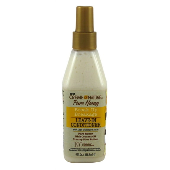 Creme Of Nature Pure Honey Leave-In Conditioner 8oz Pump