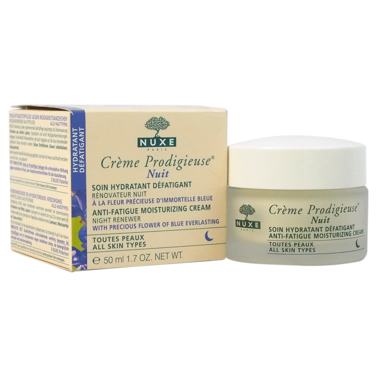 Creme Prodigieuse Nuit AntiFatigue Moisturizing Cream Night Renewer