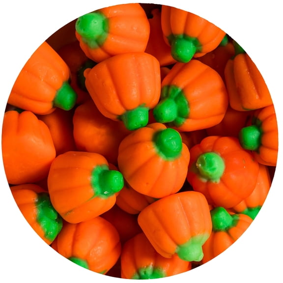 Creme Pumpkins Candy, 1 Pound Bulk Bag, Halloween Pumpkin Candy, Trick-Or-Treat Party Bag Fillers