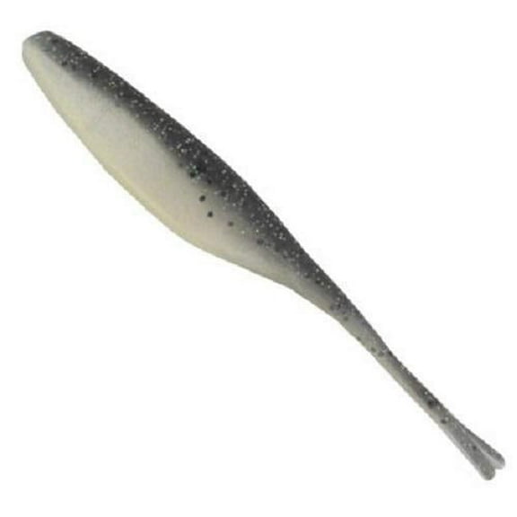 Creme STC5055 5-Inch Same Thing Jerk Bait, 6-Lures, Smoke Shad Finish