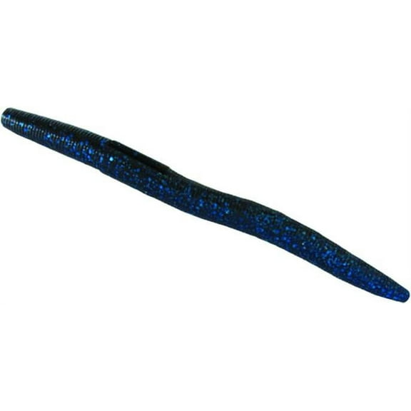 Creme STC7013 5-Inch Same Thing Stick, 6-Lures, Black and Blue Glitter Laminate Finish