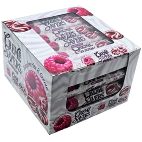 Spreyton Hard Raspberry White And Red Hard Candy