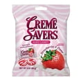 thumbnail image 1 of Creme Savers Strawberries and Creme Hard Candy | The Taste of Fresh Strawberries Swirled in Rich Cream | The Original Classic Creme Savers Brought To You By Iconic Candy - 3oz Bag (12 Count), 1 of 4