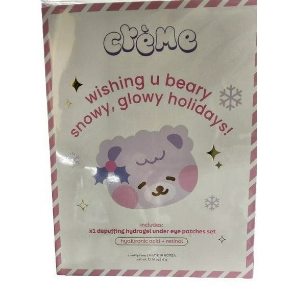 Creme Shop Eye Patches Depuffing Hyaluronic Acid & Retinol