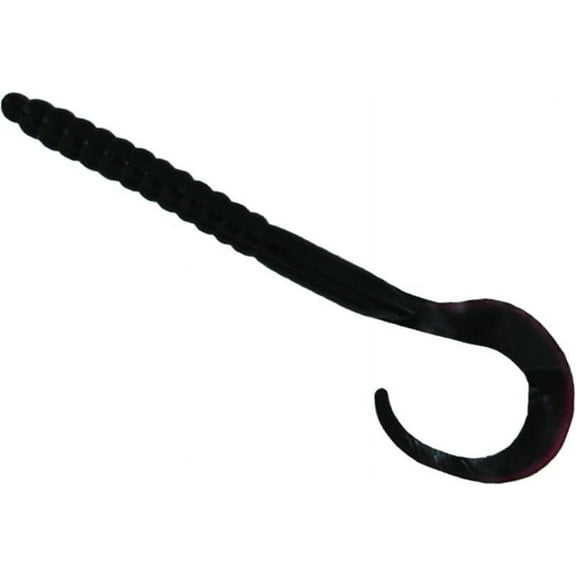 Creme Stick Worm, 7", 8pk, Red Shad