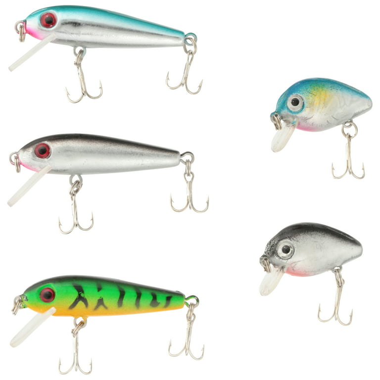 Creme Trout Hard Bait Kit, 5 Pack, Assorted Colors