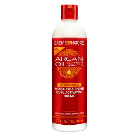 Creme of Nature Argan Oil Moisturizing Curl Activator Creme, 12 fl oz