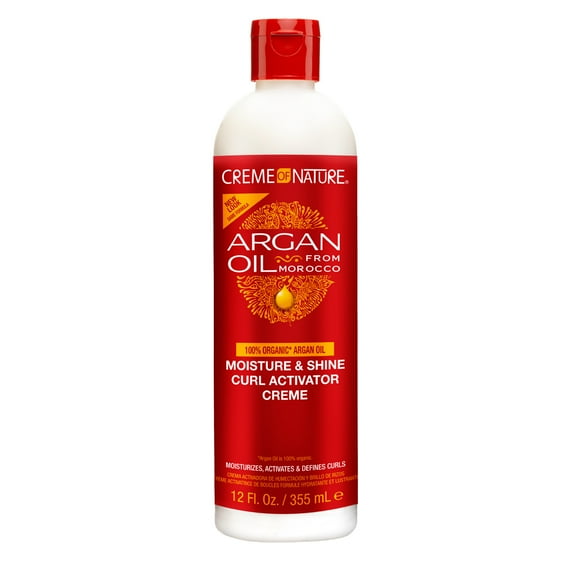 Creme of Nature Argan Oil Moisturizing Curl Activator Creme, 12 fl oz