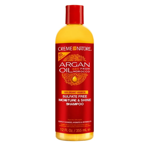 Creme of Nature® Argan Oil from Morocco Sulfate-Free Moisture & Shine Shampoo, 12 Fl Oz