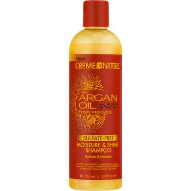 Creme of Nature Argan Oil Moisture & Shine Shampoo, 12 Oz
